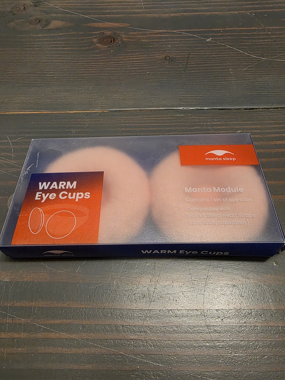 Manta Mask-Warm Eye Cups